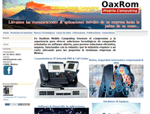 Tablet Screenshot of cotizaciones.oaxrom.com